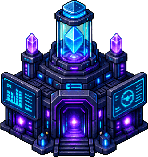 AI 测评平台 像素建筑